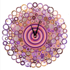 Orologio da parete, Orologio silenzioso, Orologio artistico, Orologio Carta, Orologio moderno, Regalo per la casa, Decorazione per la casa