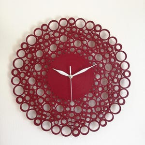 Orologio da parete, Orologio di Carta, Arredamento Handmade, Arte Funzionale, Orologio da Parete Handmade, Arte Carta