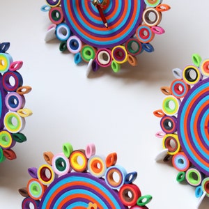 Table Clock, Small Clock, Paper Clock, Desk Accessories, Personalized ...