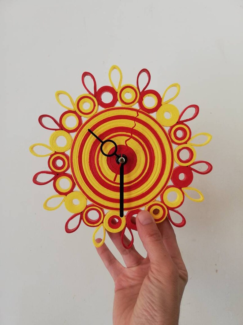 Unique Wall Clocks Small Clocks for Wall Paper Clock Etsy