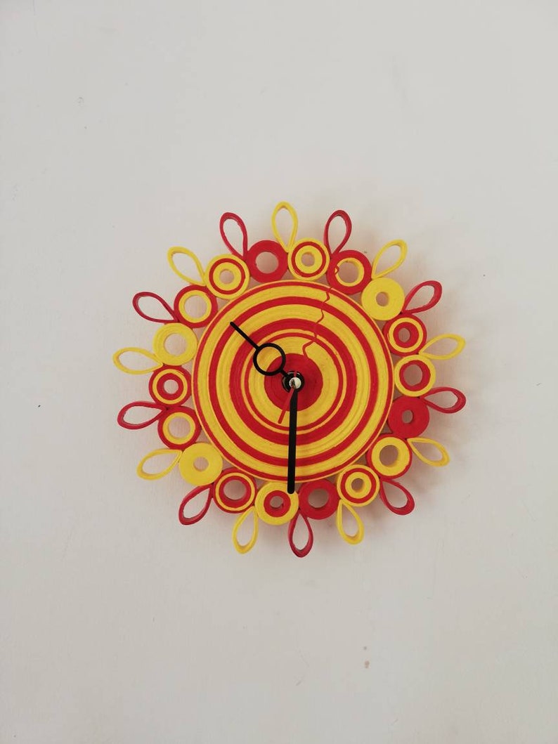 Unique Wall Clocks Small Clocks for Wall Paper Clock Etsy