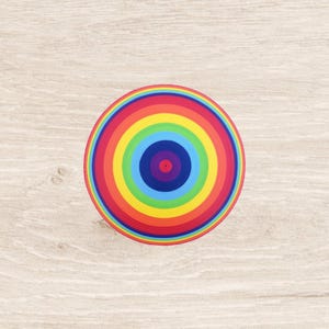Sottopentola per piatti caldi, Accessori Cucina, Sottopentola per caffè, Sottopentola Arcobaleno, Sottopentola in Carta, Regalo per la Casa