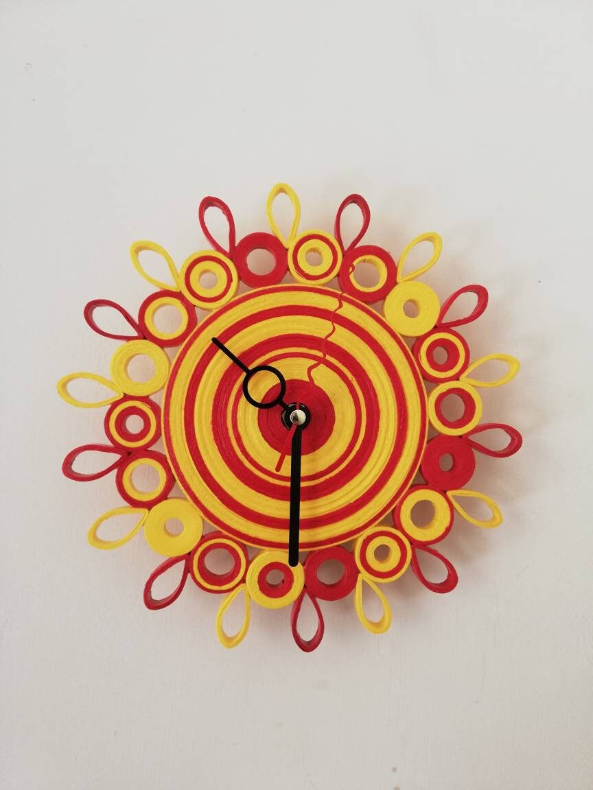 Unique Wall Clocks Small Clocks for Wall Paper Clock Etsy