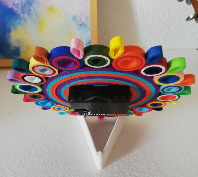 Table Clock, Small Clock, Paper Clock, Desk Accessories, Personalized ...