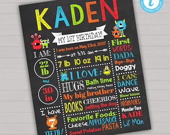 birthday poster etsy