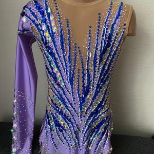 Under the order Rhythmic gymnastics leotard custom made girls