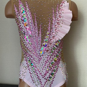 Under the order Rhythmic gymnastics leotard custom made girls