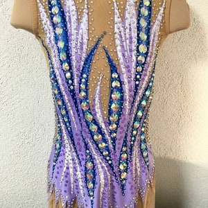 Under the order Rhythmic gymnastics leotard custom made girls