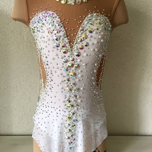 Under the order Rhythmic gymnastics leotard custom made girls