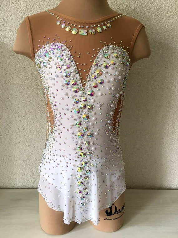 Under the order Rhythmic gymnastics leotard custom made girls
