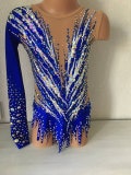 Under the order Rhythmic gymnastics leotard custom made girls product logo