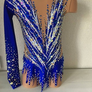 Under the order Rhythmic gymnastics leotard custom made girls