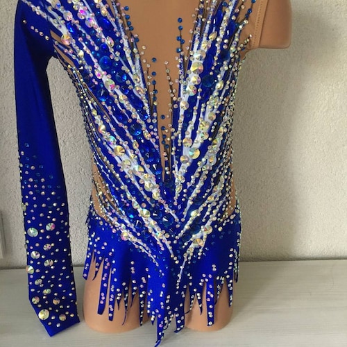 Under the order Rhythmic gymnastics leotard custom made girls
