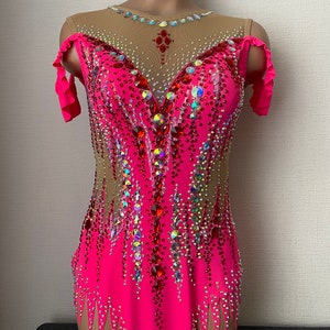 Under the order Rhythmic gymnastics leotard custom made girls