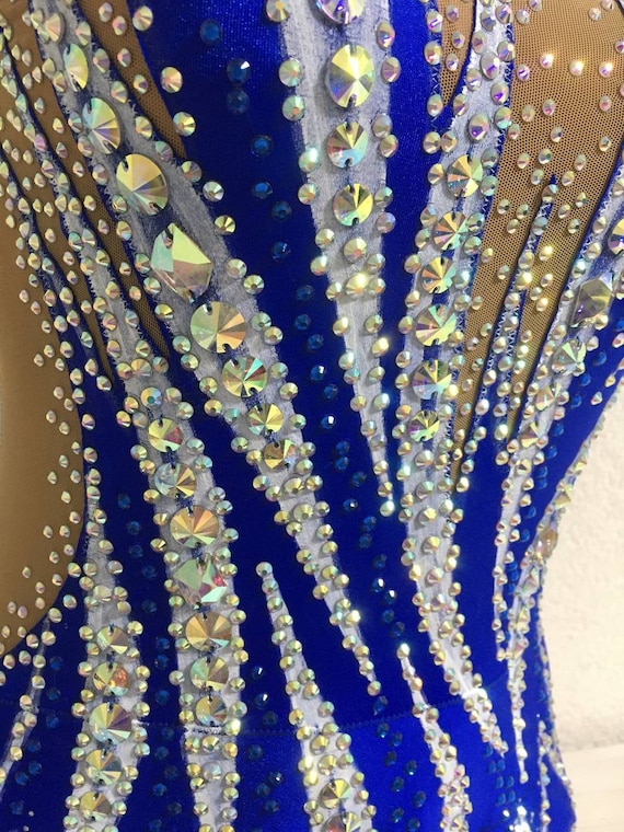 Womens Spadone Feathers Royal Blue 5 Pkt Female Packet Halloween Costume Womens Spadone Feathers Royal Blue 5 Pkt Female Packet Halloween Costume
