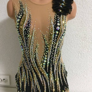 Under the order Rhythmic gymnastics leotard custom made girls