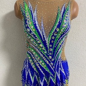 Under the order Rhythmic gymnastics leotard custom made girls