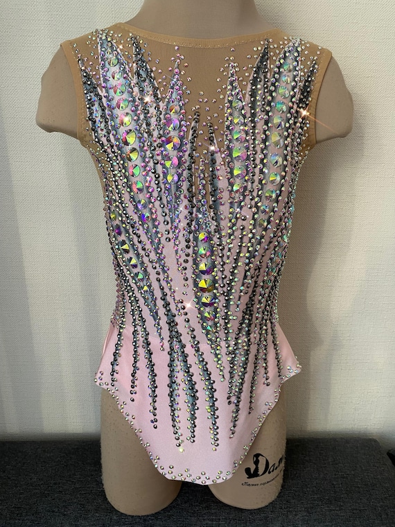 Under the order Rhythmic gymnastics leotard custom made girls