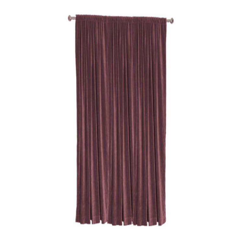 Plum Fascination Windowdoor 100 Thick Cotton Velvet Lined