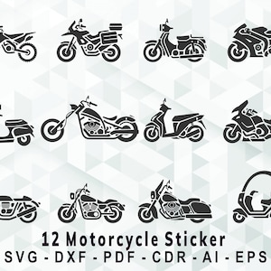 Motorcycle Silhouette, Motorcycle Svg, Bike Svg, Biker Svg, Motorcycle Svg, Dirt Bike Svg, Harley Davidson Svg, Svg Files for Cricut