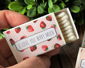 Flirty Matchboxes, Food Puns, Decorative Matchboxes, Gift Set, Cute Gift, Don't Go Bacon My Heart, Funny Gift