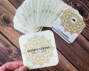 Affirmations for the Soul - Affirmation cards - Self Love - Daily Mantras