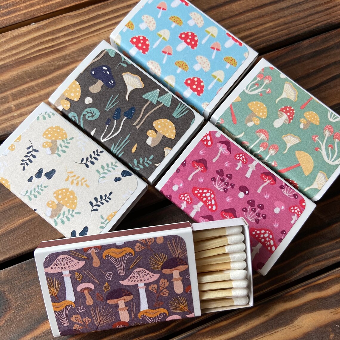 Decorative Matchboxes Gift Set Cute Matches Party Favors Etsy