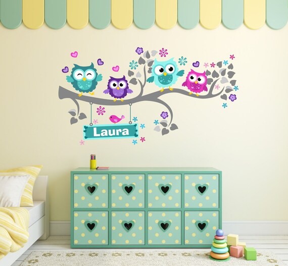 Owl Themed Girls Room