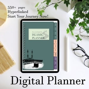 Digital Islamic Memorization Journal l Islamic Ibadah Planner l Goodnotes Muslim Tracker