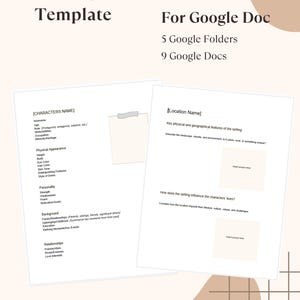 Plantillas de redacción de novelas para Google Docs