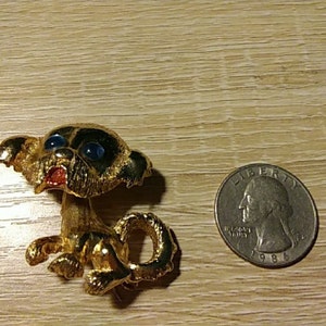 Vintage Doggy Brooch