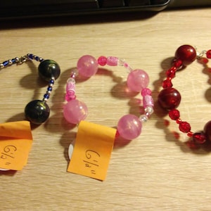 Liebe diese großen Kugeln Armbänder