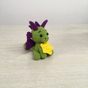 Crochet Dragon Amigurumi: Custom Stuffed Dragon Toy
