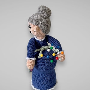Alfiletero, alfiletero de anciana, alfiletero de novedad, alfiletero, alfiletero de personaje