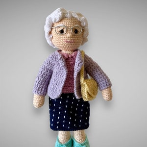 Crochet Doll Pattern With Clothes Michelle, Amigurumi Doll Pattern
