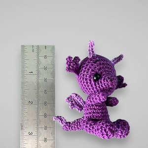 Dragon, pocket dragon, Amigurumi, crochet, custom dragon