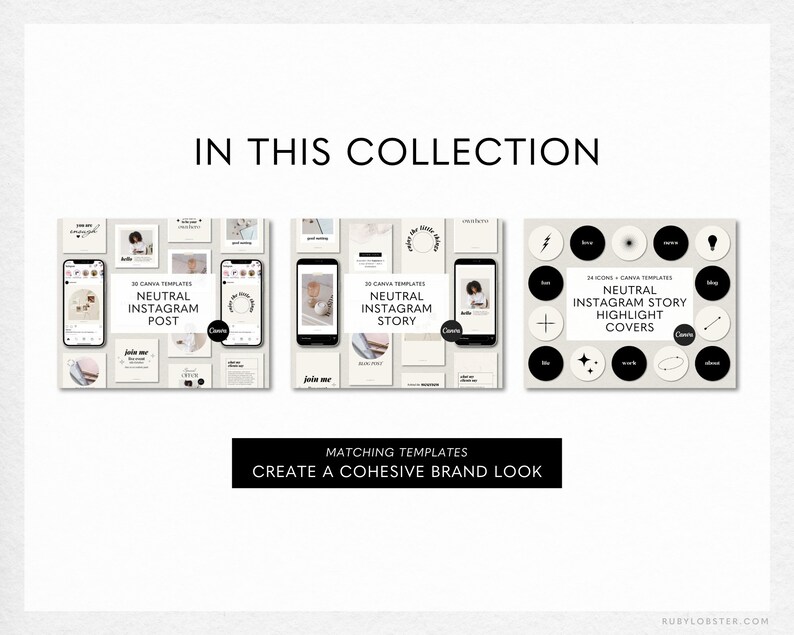 24 Neutral Instagram Highlight Covers, Highlight Icons, Instagram Story ...