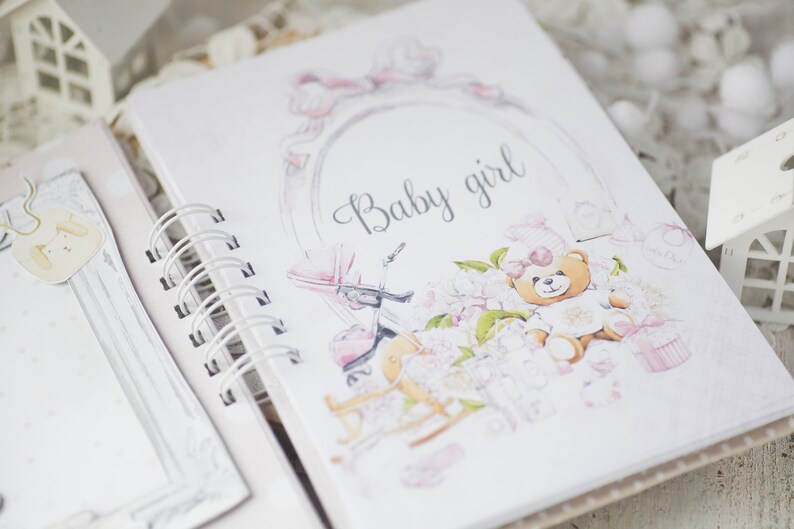 Baby first year memory book A5 Etsy