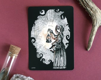 The witch - Carte - Halloween
