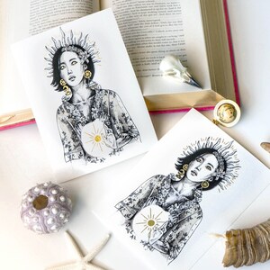 ART PRINT summer goddes / impression d&#39;art