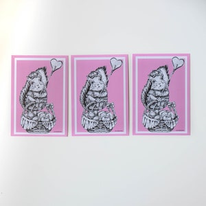 Carte St-Valentin/ Valentine's day card image 3