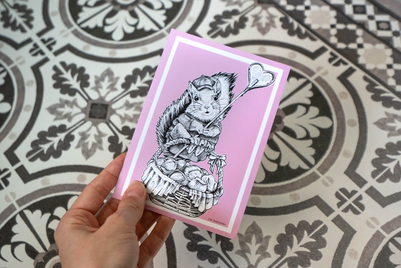 Carte St-Valentin/ Valentine's day card image 2
