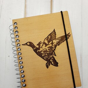 Duck Scene Pocket Journal - Can Be Made Left Handed
