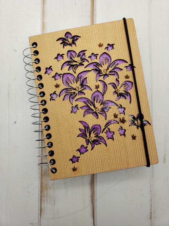 How to make a left handed Spiral Notebook. 
