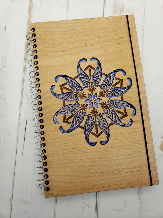 How to make a left handed Spiral Notebook. 
