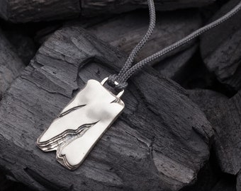 Silver necklaces viking jewelry valentines gift for boyfriend gift for him nordic jewelry scandinavian jewelry large silver brutal pendant