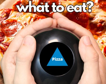 Can't Decide What to Eat? - Magic 8-Ball for Places to Eat