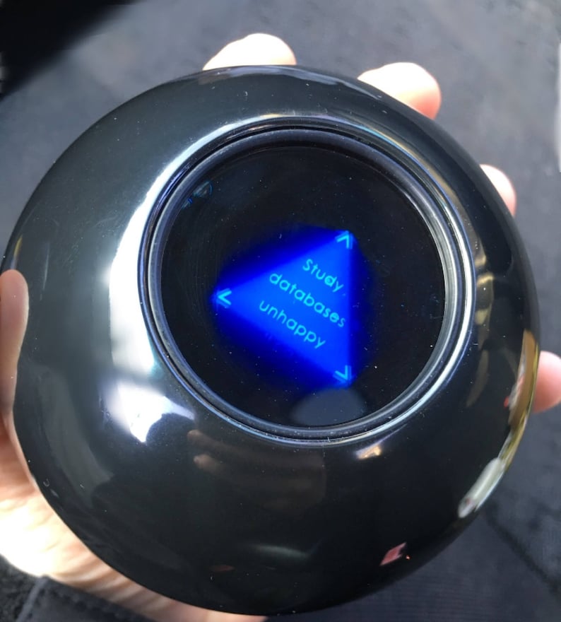 CUSTOM Answers in a Fortune Telling 8 Ball Etsy