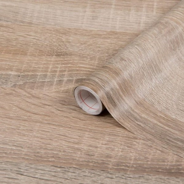 Adhesive Oak Wood Sonoma design Vinyl Flooring 67.5 or 45cm x 200cm