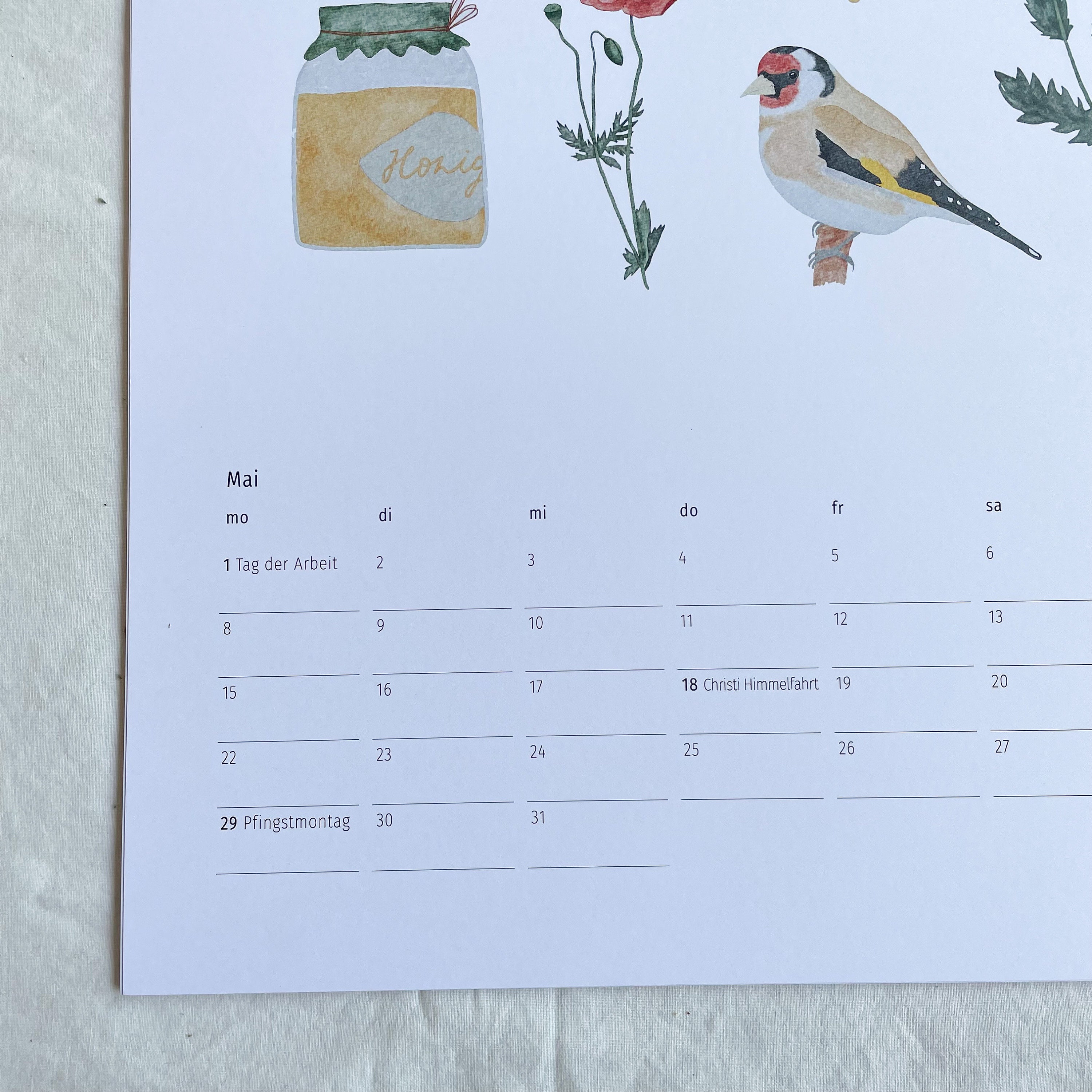 Illustrated Calendar 2023 collage Din A3 - Etsy Illustrated Calendar 2023 collage Din A3 - Etsy
